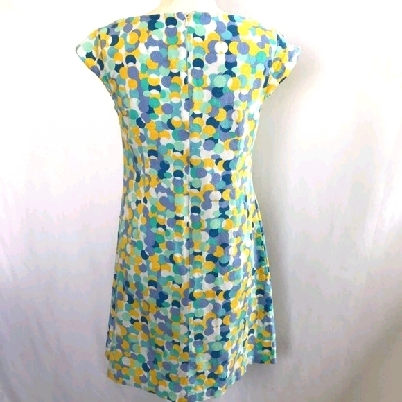 Kim Rogers Yellow/Blue/Green/White Dress - Picture 3 of 8